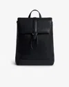 Dunhill 1893 Harness Flap Backpack In Black