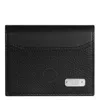 Dunhill 1893 Harness Leather Coin Purse In Black