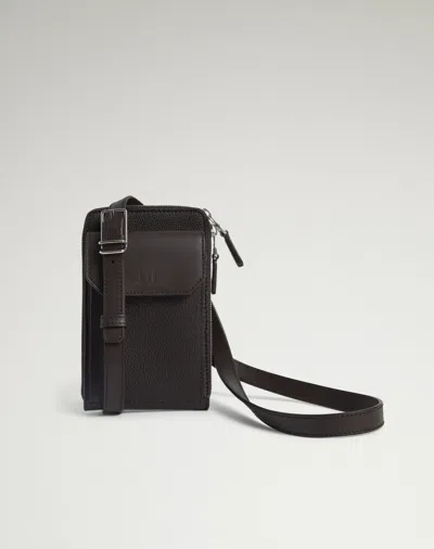 Dunhill 1893 Harness Phone Bag In Brown