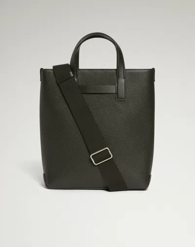 Dunhill 1893 Harness Small North South Tote Bag In Black