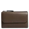 DUNHILL DUNHILL 1893 HARNESS WEST END LEATHER MESSENGER BAG