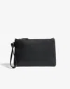 Dunhill 1893 Harness Full-grain Leather Pouch In Black