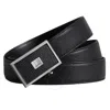Dunhill 30mm Automatic Leather Legacy Buckle Belgrave Belt In Black