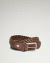 Dunhill Leather Braided Belt