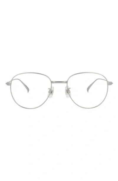 DUNHILL DUNHILL 49MM ROUND OPTICAL GLASSES