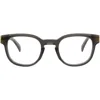 Dunhill Round-frame Recycled Acetate Optical Frames In Gray