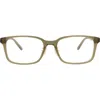 Dunhill Square-frame Acetate Optical Frames In Green
