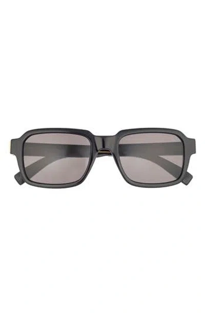 Dunhill 54mm Rectangular Sunglasses In Black
