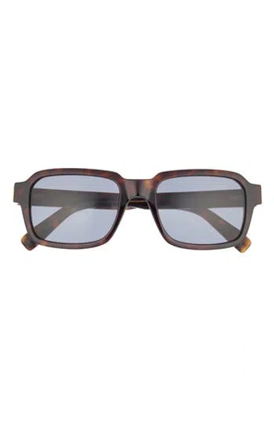 Dunhill 54mm Rectangular Sunglasses In Brown