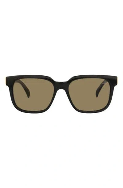 Dunhill 54mm Square Sunglasses In White