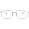 Dunhill 55mm Rectangular Optical Glasses In Pattern