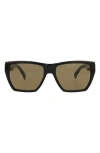 Dunhill Geometric-frame Sunglasses In Black