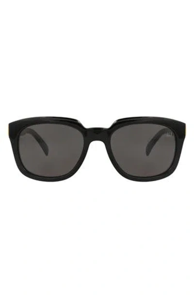 Dunhill 56mm Square Sunglasses In Yellow