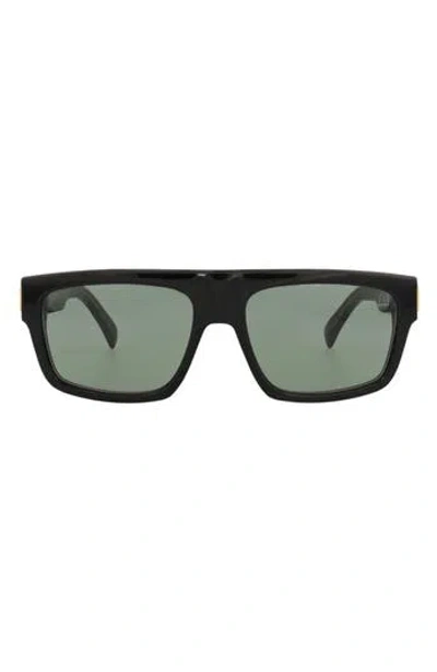 Dunhill Square-frame Recycled Acetate Sunglasses In Green