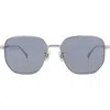Dunhill Square-frame Titanium Sunglasses In Gray