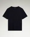 Dunhill Ad Cypher Cotton Short Sleeve T-shirt In Blue