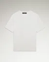 Dunhill Ad Cypher Cotton Short Sleeve T-shirt In White