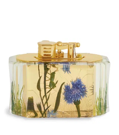 Dunhill Aquarium Table Lighter In Gold