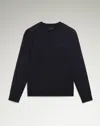 Dunhill Athluxury Cotton Cashmere Sweatshirt In Blue