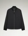 Dunhill Stretch-wool Athluxury Bomber Jacket In Blue