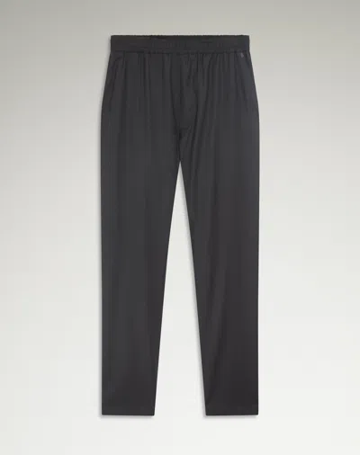Dunhill Athluxury Wool Joggers In Blue