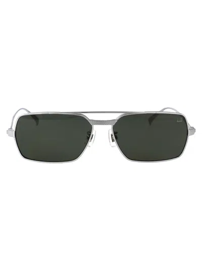 Dunhill Aviator Sunglasses Du0076 S 003 In Gray