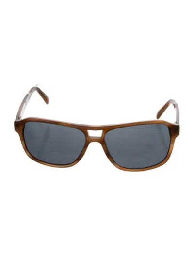 Pre-owned Dunhill Aviator Tinted Sunglasses In Neutrals