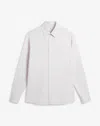 DUNHILL BASKET WEAVE COTTON LONG SLEEVE BUTTON DOWN SHIRT