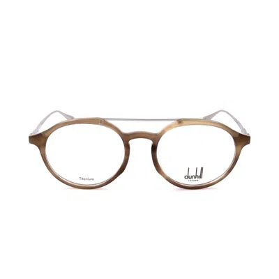 Dunhill Beige Resin Glasses (frames) In Brown