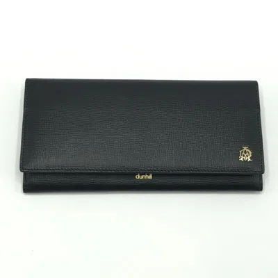 Pre-owned Dunhill Belgrave Coin Purse/coin Case () In Black