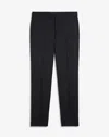 Dunhill Belgravia Super 150 Wool Trousers In Black