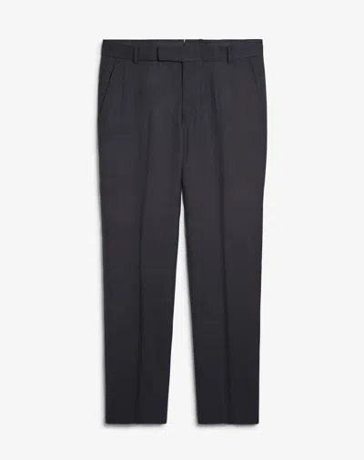 Dunhill Belgravia Super 150 Wool Trousers In Grey