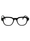 Dunhill Black Acetate Optical Glasses In Black
