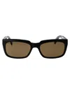 Dunhill Black Acetate Sunglasses In Black