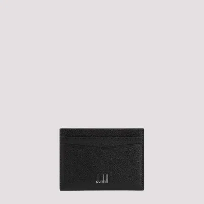 Dunhill Duke Fine Leather Card Case In Black