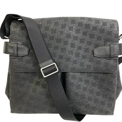 Pre-owned Dunhill Black Leather Shoulder Bag ()