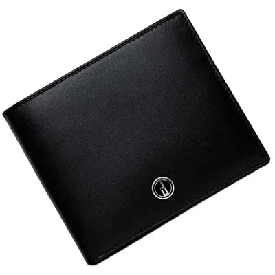 Pre-owned Dunhill Black Leather Wallet (bi-fold) ()