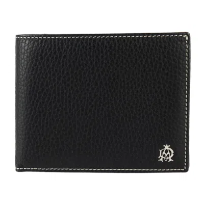 Pre-owned Dunhill Black Leather Wallet (bi-fold) ()