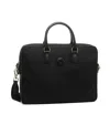 Dunhill Black Logo Handbag In Black