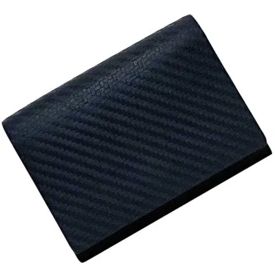 Pre-owned Dunhill Black Navy Leather Wallet (bi-fold) () In Multi