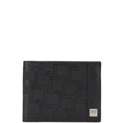 Pre-owned Dunhill Black Pvc Leather Wallet (bi-fold) ()