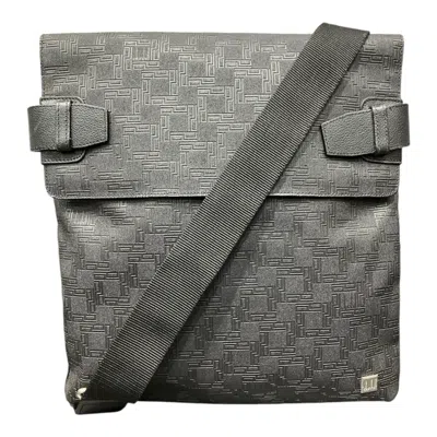 Pre-owned Dunhill Black Pvc Shoulder Bag ()