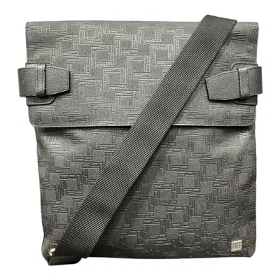 Pre-owned Dunhill Black Pvc Shoulder Bag ()