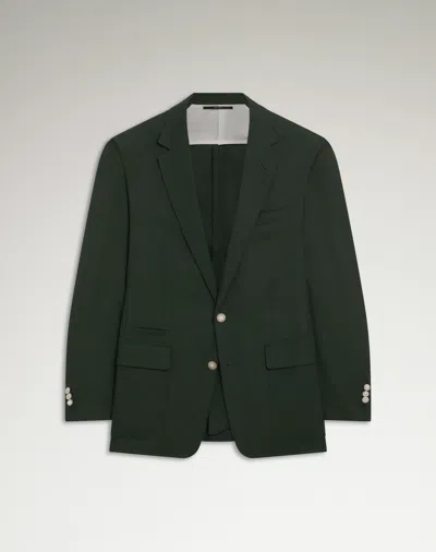Dunhill Bourdon Cotton Jacket In Green