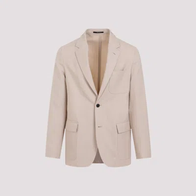 Dunhill Convertible Outerwear Blazer In Brown