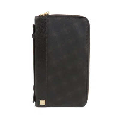 Pre-owned Dunhill Brown Leather Long Wallet (bi-fold) ()