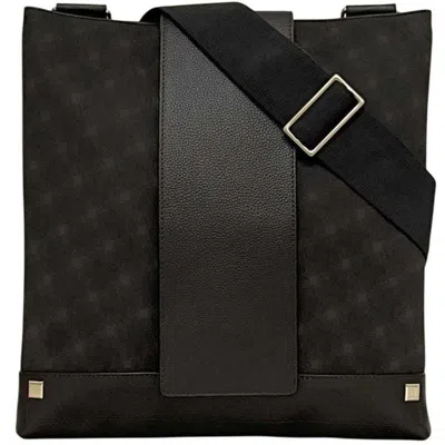 Pre-owned Dunhill Brown Pvc Leather Shoulder Bag ()