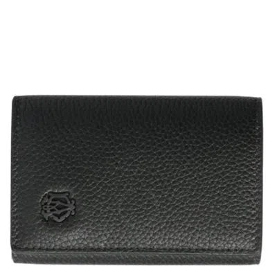 Dunhill Burlington Leather Key Case In Black