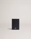 Dunhill Cadogan Leather Business Card Case In Black