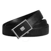 Dunhill Cadogan Leather Automatic Legacy Buckle Belt In Black